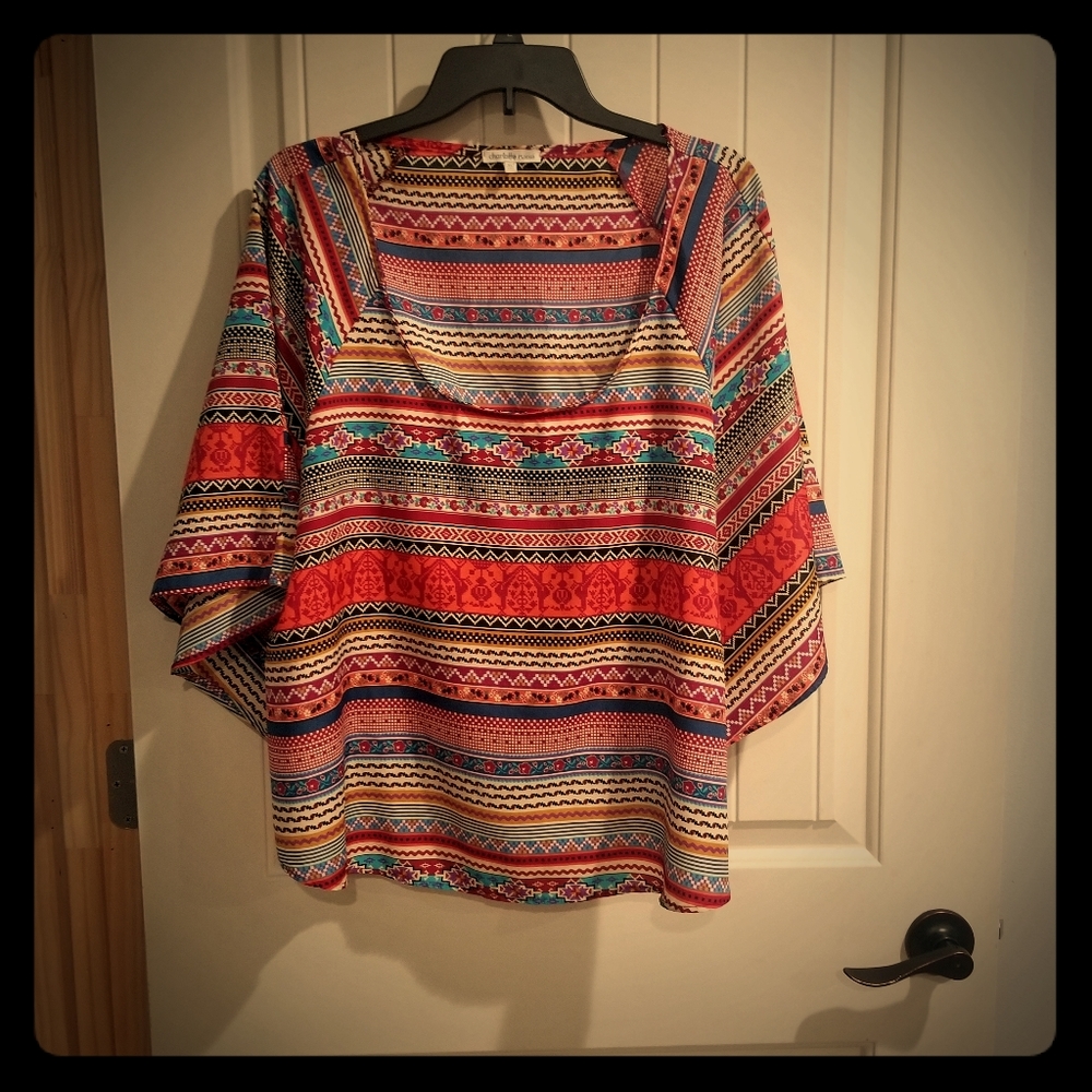 Bat wing blouse